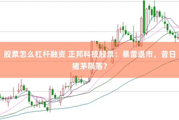 股票怎么杠杆融资 正邦科技股票：暴雷退市，昔日猪茅陨落？