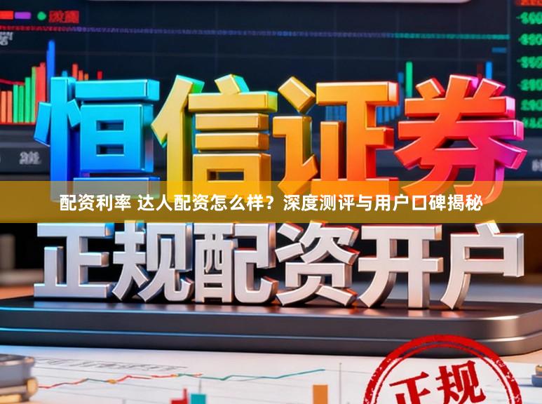 配资利率 达人配资怎么样？深度测评与用户口碑揭秘